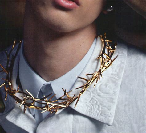 givenchy crystal collar necklace free shipping|givenchy crown of thorns necklace.